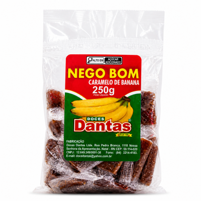 Doce Cristal em Tablete - Nego Bom – 16x250g